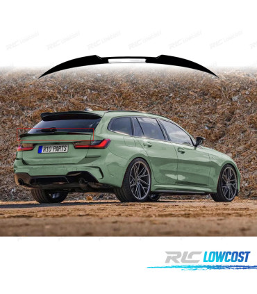 SPOILER ALETTONE BMW G21 TOURING 18- LOOK M NERO LUCIDO