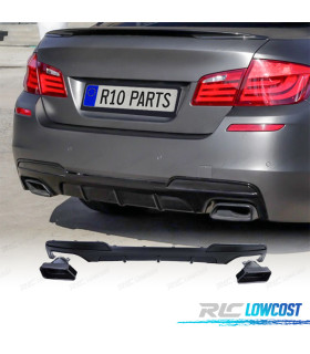 DIFFUSORE BMW F10 F11 10-17 LOOK M PERFOMANCE + TERMINALI DI SCARICO