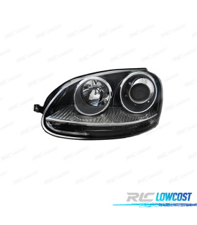 FANALE XENON SINISTRO VOLKSWAGEN VW GOLF 5 GTI FONDO NERO