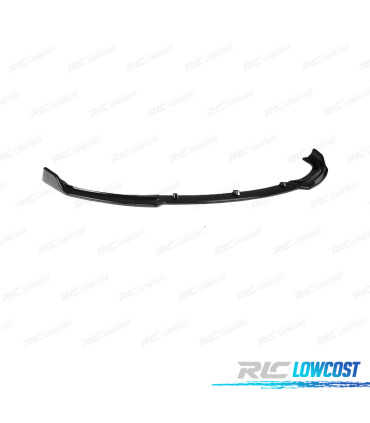 SPOILER LABBRO ANTERIORE PER BMW F30 F31 11-18 SEDAN TOURING NERO LUCIDO