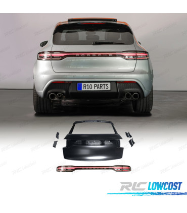 BAGAGLIAIO PORSCHE MACAN 14-18 LOOK TURBO 2023 + FINALI LED