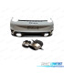 PARAURTI POSTERIORE PORSCHE 911 CARRERA 992 19-23 LOOK TURBO
