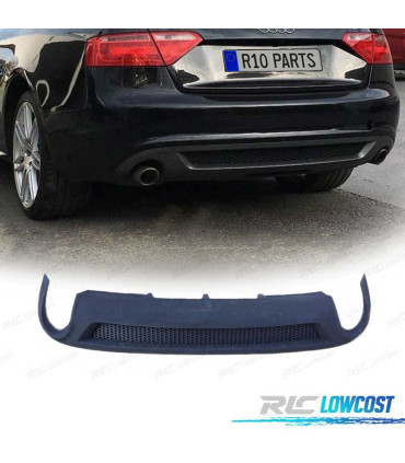 DIFFUSORE PER AUDI A5 COUPE 07-11 LOOK S-LINE