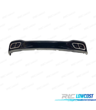 DIFFUSORE VOLKSWAGEN VW GOLF 8 21-23 LOOK R LINE DOPPIA USCITA
