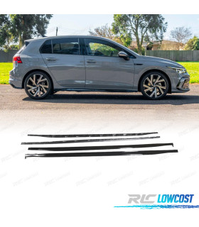 AGGIUNTO PARASASSI VOLKSWAGEN VW GOLF 8 21-23 LOOK R LINE NERO LUCIDO