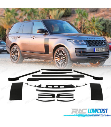 KIT CARROZZERIA RANGE ROVER VOGUE 18- NERO LUCIDO