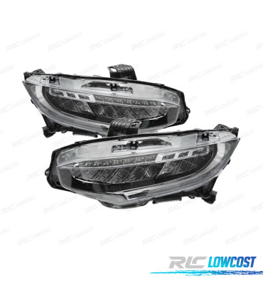 FANALI HONDA CIVIC 16-20 FULL LED