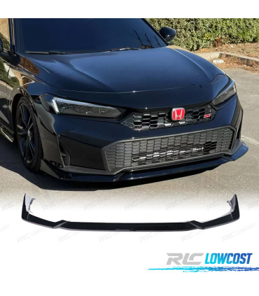 SPOILER LIP ANTERIORE HONDA CIVIC 25- NERO LUCIDO