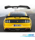 SPOILER ALETTONE FORD MUSTANG 15-23 LOOK DARK HORSE WICKER BILL NERO LUCIDO