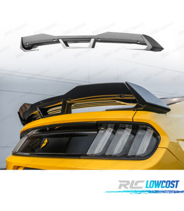 SPOILER ALETTONE FORD MUSTANG 15-23 LOOK DARK HORSE WICKER BILL