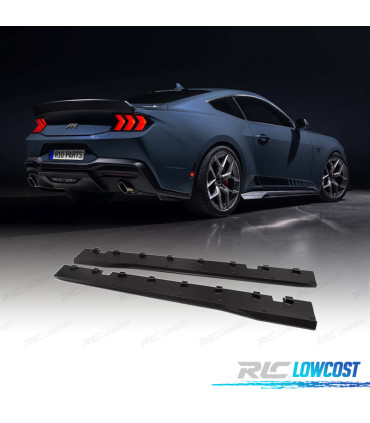 ESTENSIONI MINIGONNE FORD MUSTANG GT S650 24- NERO LUCIDO