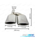 TERMINALI SCARICO SPECIFICO MERCEDES CLASSE C W204 07-15 LOOK AMG C63 50X125