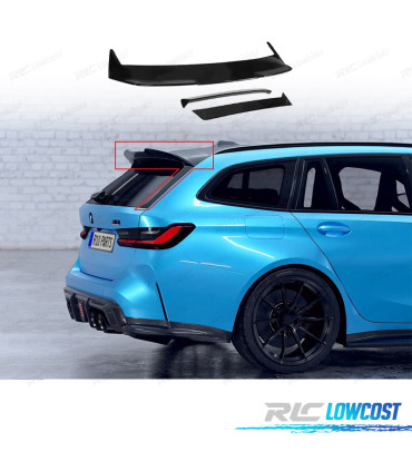SPOILER ALETTONE TETTO BMW G21 TOURING 18- NERO LUCIDO