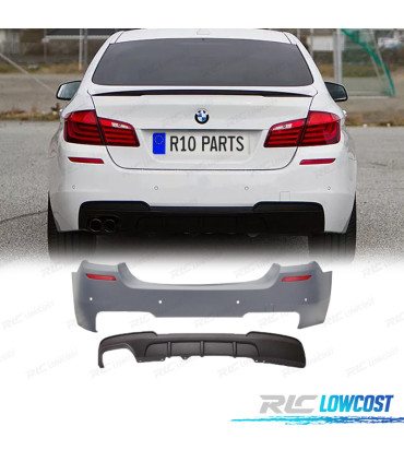 PARAURTI POSTERIORE BMW F10 10-17 LOOK M PERFORMANCE
