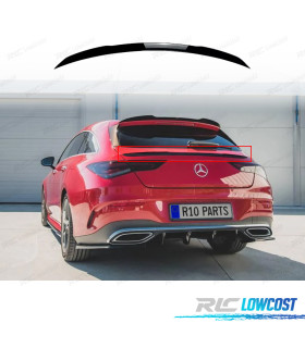 SPOILER ALETTONE MERCEDES CLA X118 19-23 NERO LUCIDO