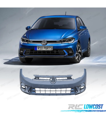 PARAURTI ANTERIORE VOLKSWAGEN VW POLO 22- LOOK R LINE
