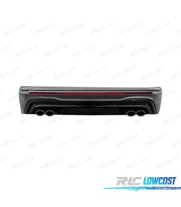 PARAURTI POSTERIORE VOLKSWAGEN TIGUAN 16-24 LOOK R CROMATO