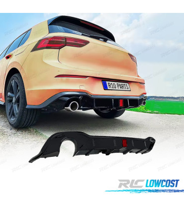DIFFUSORE VOLKSWAGEN VW GOLF 8 20- + LUCE DI STOP