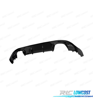 DIFFUSORE VOLKSWAGEN VW GOLF 7.5 17-20 LOOK TCR DOPPIA USCITA