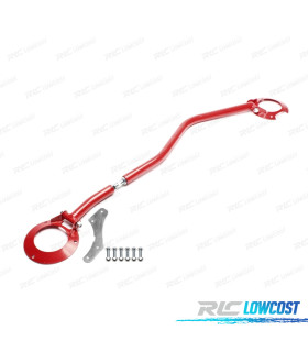 BARRA STABILIZZATRICE REGOLABILE VOLKSWAGEN VW POLO 86C 81-90 ROSSO