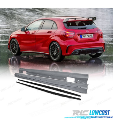 PROFILI LATERALI MERCEDES W176 12-15 LOOK AMG