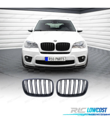 GRIGLIE BMW X5 E70 X6 E71 LOOK M NERO OPACO