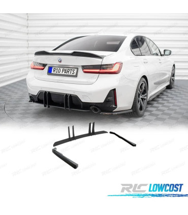 AGGIUNTO DIFFUSORE BMW G20 23-25 LOOK M NERO LUCIDO