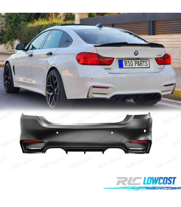 PARAURTI POSTERIORE BMW F36 GRAN COUPE LOOK M4 PDC
