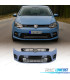 PARAURTI ANTERIORE VOLKSWAGEN VW POLO 09-17 LOOK WRC