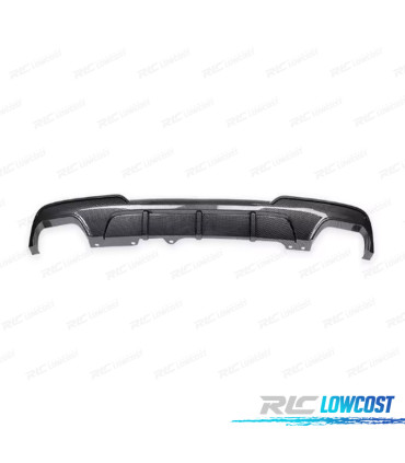 DIFFUSORE BMW F10 F11 10-13 LOOK M PERFORMANCE IN CARBONIO