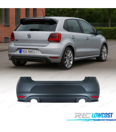 PARAURTI POSTERIORE VOLKSWAGEN VW POLO 6R 10-16 LOOK GTI