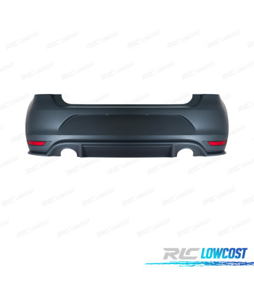 PARAURTI POSTERIORE VOLKSWAGEN VW POLO 6R 10-16 LOOK GTI