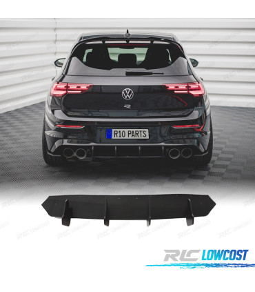 ESTENSIONE DIFFUSORE VOLKSWAGEN VW GOLF 8 R-LINE NERO