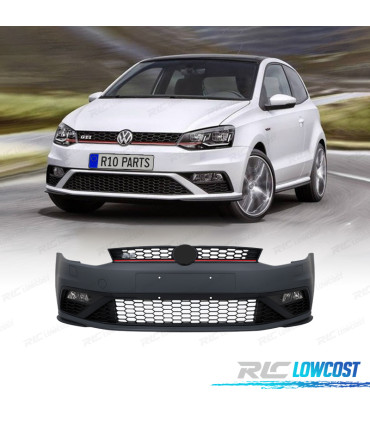 PARAURTI ANTERIORE VOLKSWAGEN VW POLO 6R 10-16 LOOK GTI