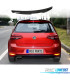 SPOILER ALETONNE VOLKSWAGEN VW GOLF 7 7.5 12-20 NERO LUCIDO