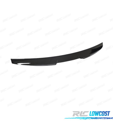 SPOILER ALETONNE VOLKSWAGEN VW GOLF 7 7.5 12-20 NERO LUCIDO