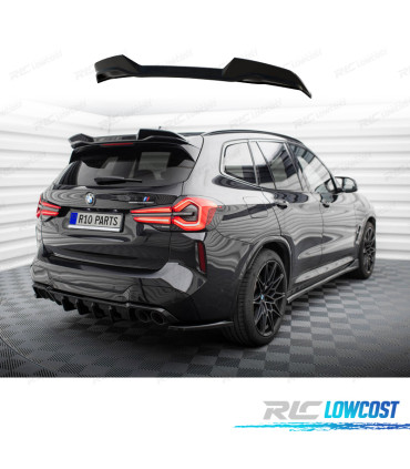 ESTENSIONE SPOILER BAULE BMW X3 G01 21-24 LOOK M NERO LUCIDO
