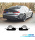 TERMINALI SCARICO BMW G20 G21 23-25 LOOK M PERFORMANCE ARGENTO