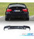 DIFFUSORE BMW E90 E91 LOOK M PERFORMANCE CARBONIO DOPPIA USCITA