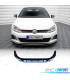 SPOILER LIP VOLKSWAGEN VW GOLF 7 7.5 12-20 LOOK CS NERO LUCIDO