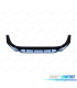 SPOILER LIP VOLKSWAGEN VW GOLF 7 7.5 12-20 LOOK CS NERO LUCIDO