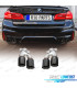 TERMINALI DI SCARICO BMW G30 17-20 LOOK M5 NERO
