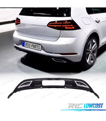 DIFFUSORE VOLKSWAGEN VW GOLF 7 12-17 LOOK R LINE