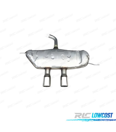 SILENZIATORE DI SCARICO VOLKSWAGEN VW GOLF 6 08-12 LOOK R20