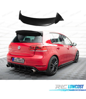 SPOILER ALETTONE VOLKSWAGEN VW GOLF 6 08-12 LOOK ASPEC