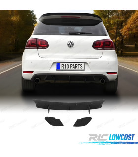 ESTENSIONE DIFFUSORE VOLKSWAGEN VW GOLF 6 GTI 08-12