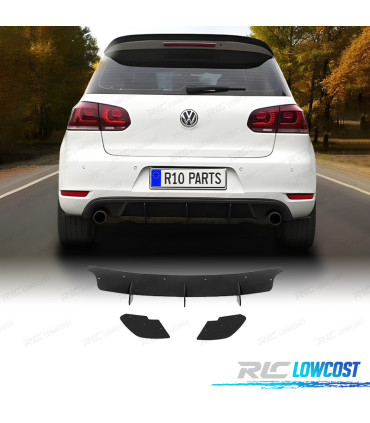ESTENSIONE DIFFUSORE VOLKSWAGEN VW GOLF 6 GTI 08-12