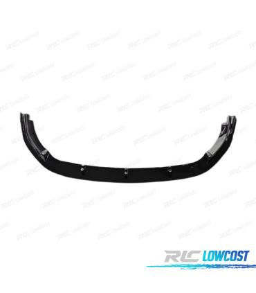 SPOILER LIP VOLKSWAGEN VW GOLF 6 GTI 08-12 NERO LUCIDO