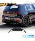 DIFFUSORE VOLKSWAGEN VW GOLF 7.5 17-20 + LUCE DI STOP LOOK TCR DOPPIA USCITA