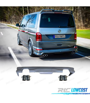 DIFFUSORE VOLKSWAGEN VW MULTIVAN T6 T6.1 15-24 + TERMINALI DI SCARICO